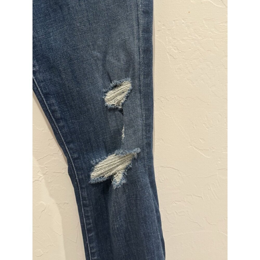 Mother Jeans THE INSIDER CROP STEP FRAY wicked Willflower Size 26 - Picture 10 of 16
